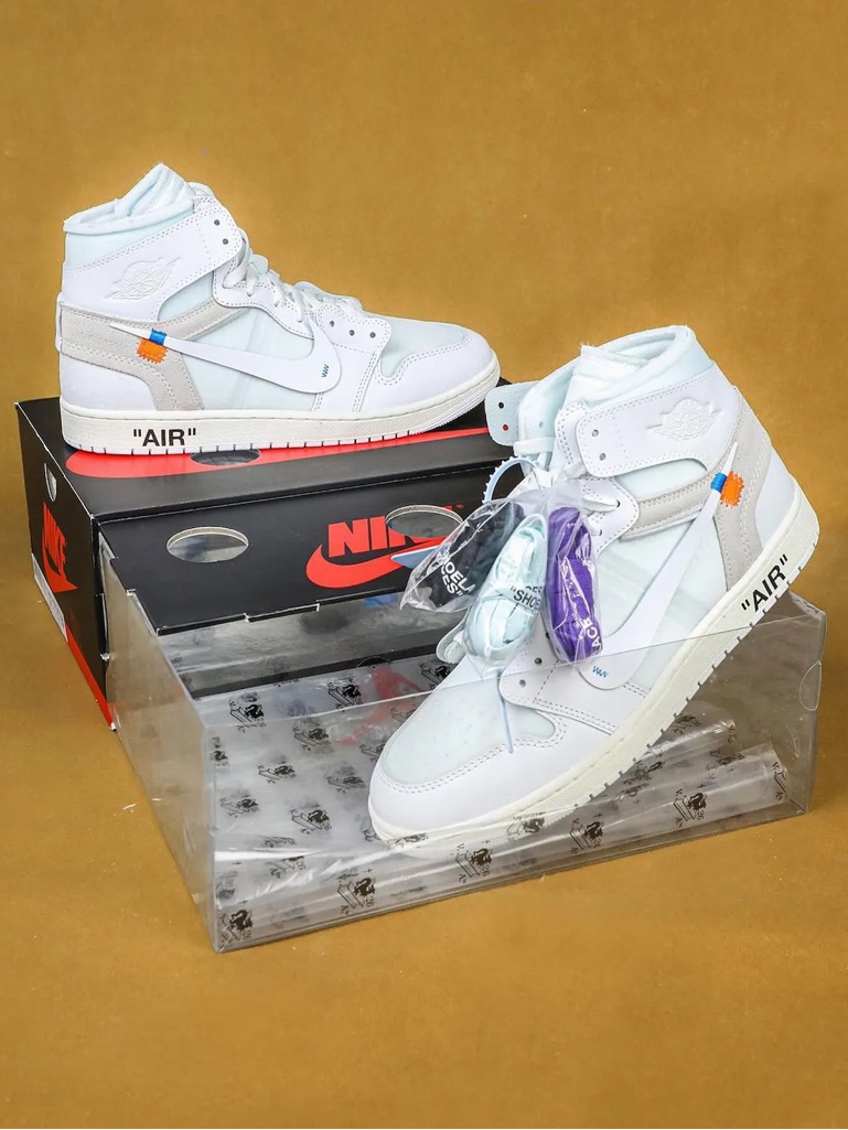 Off-White X Air Jordan 1 High Og “Alaska”